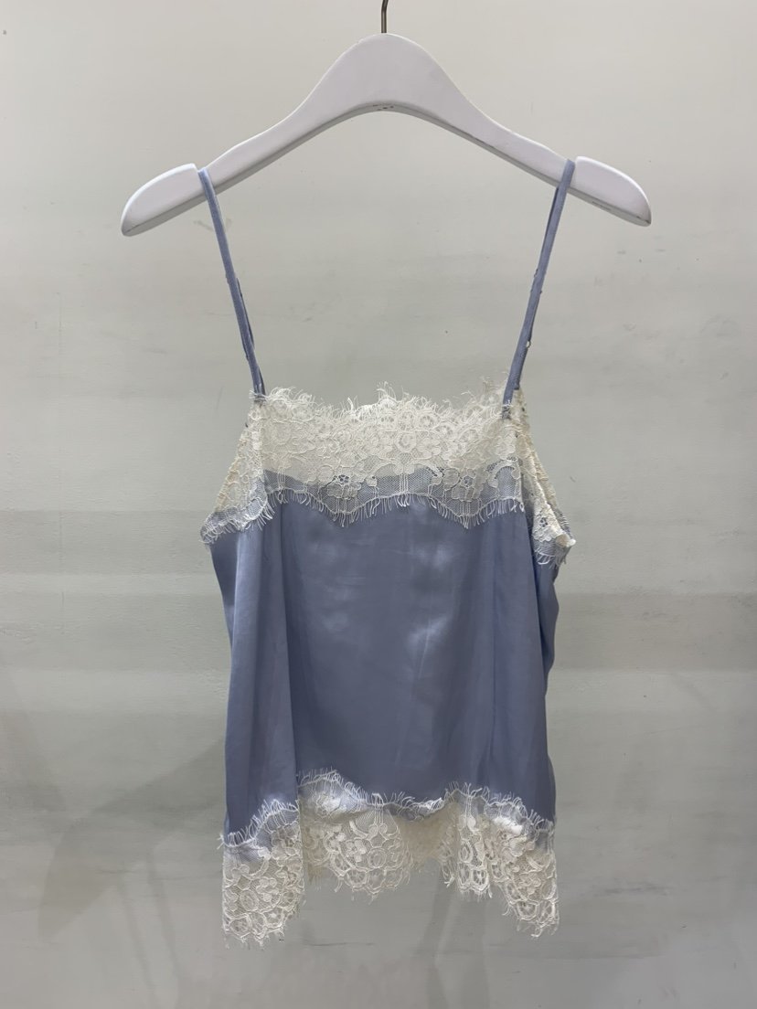THE SIGNATURE韓國代購女裝新品時尚熱賣休閑吊帶背心蕾絲THE SIGNATURE吊帶/背心