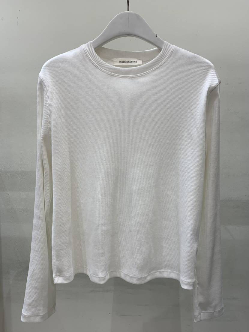 THE SIGNATURE韓國直郵實拍女裝新款26春夏休閑職業長袖T恤THE SIGNATURE長袖T恤