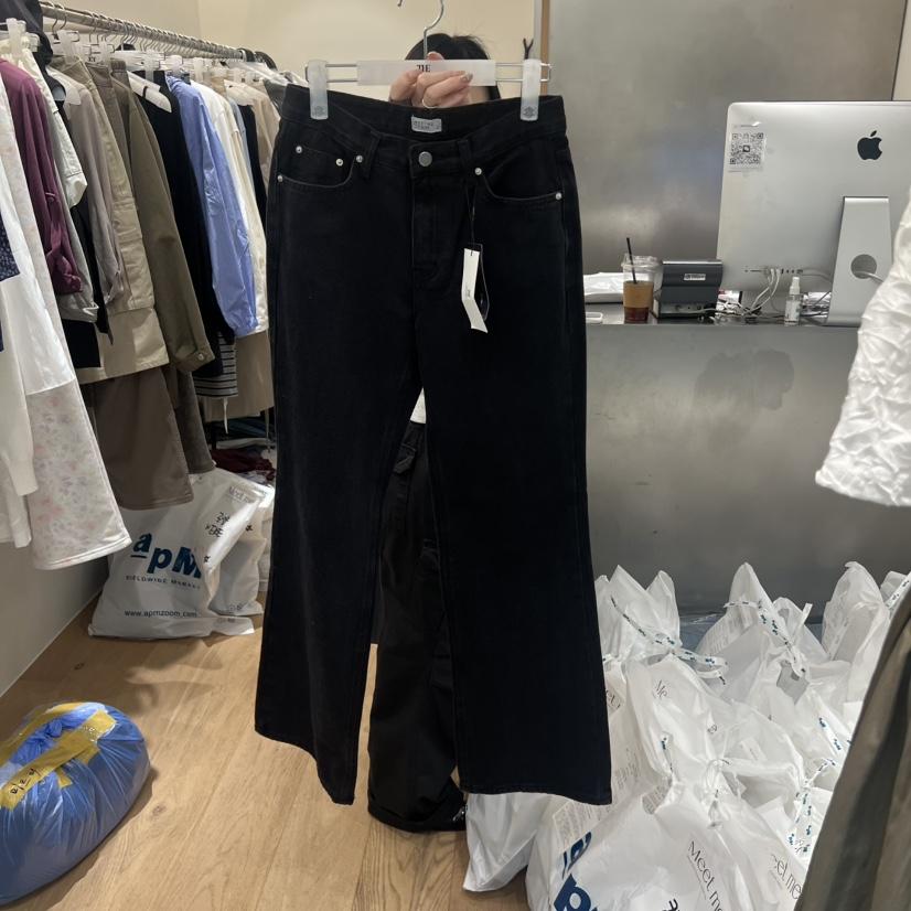 MEET ME韓國直郵女裝新款休閑人氣推薦職業熱賣休閑褲喇叭MEET ME休閑褲