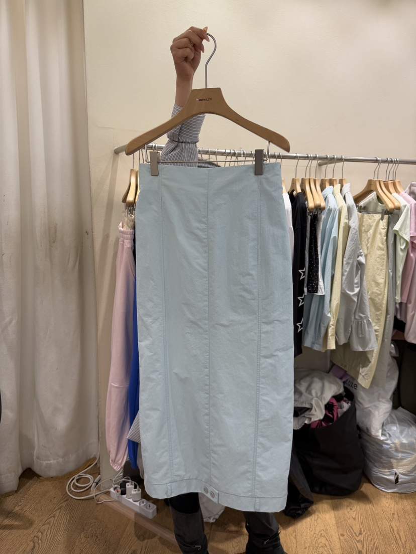 AUVERFIT韓國直郵實拍女裝新品職業26春夏時尚熱賣人氣長裙AUVERFIT長裙