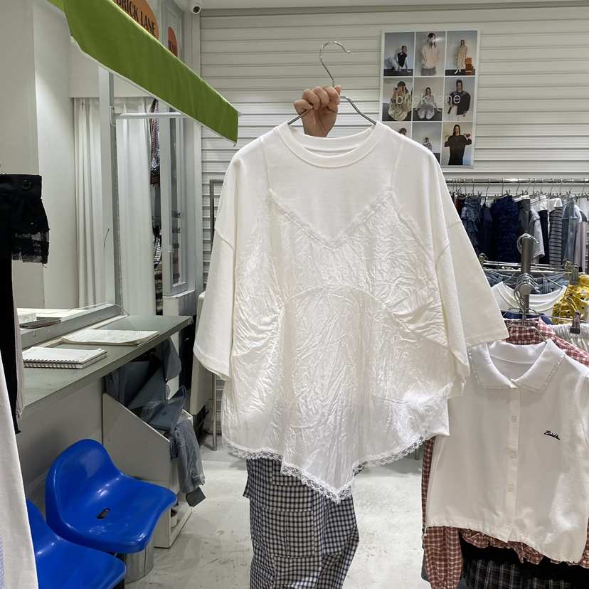 BRICKLANE韓國東大門直郵女裝新款26春夏人氣職業休閑T恤BRICKLANET恤