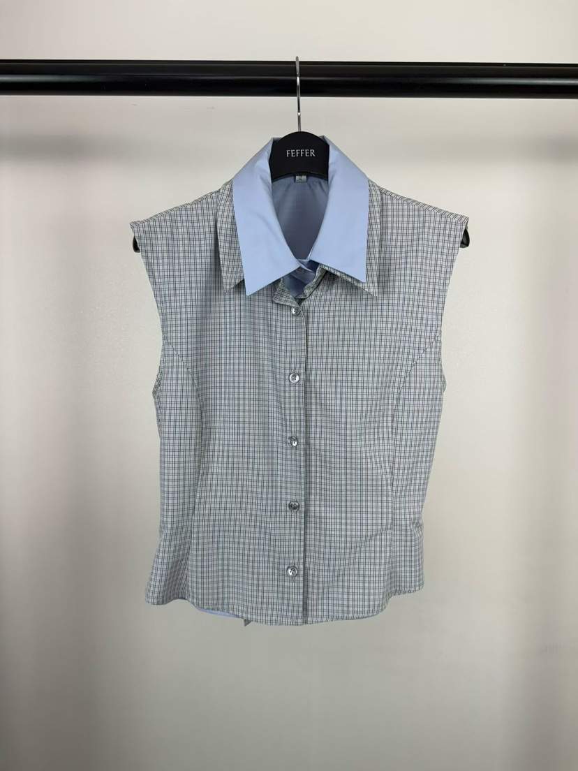 FEFFER韓國東大門代購女裝新款職業推薦休閑時尚人氣馬甲FEFFER馬甲