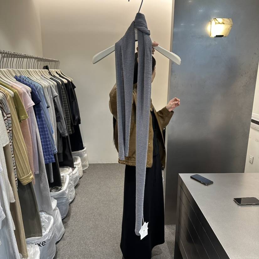 ALTER韓國東大門代購女裝新款職業休閑26春夏圍巾披肩亞麻圍巾Alter圍巾/披肩