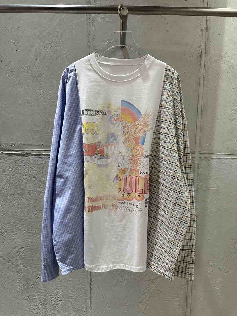 UNICO-p韓國直郵女士新款休閑推薦時尚職業26春夏長袖T恤UNICO長袖T恤