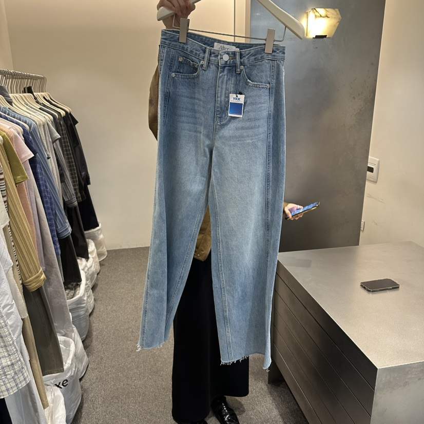 ALTER韓國東大門代購女裝新款職業推薦人氣熱賣休閑牛仔褲Alter牛仔褲