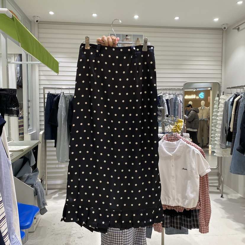 BRICKLANE韓國代購女裝新品人氣休閑推薦熱賣26春夏長裙褶裙BRICKLANE長裙