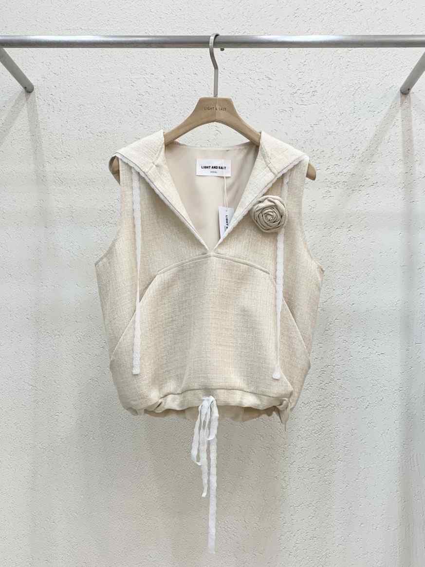 LIGHT AND SALT韓國代購女士新品休閑時尚職業吊帶背心LIGHT AND SALT吊帶/背心