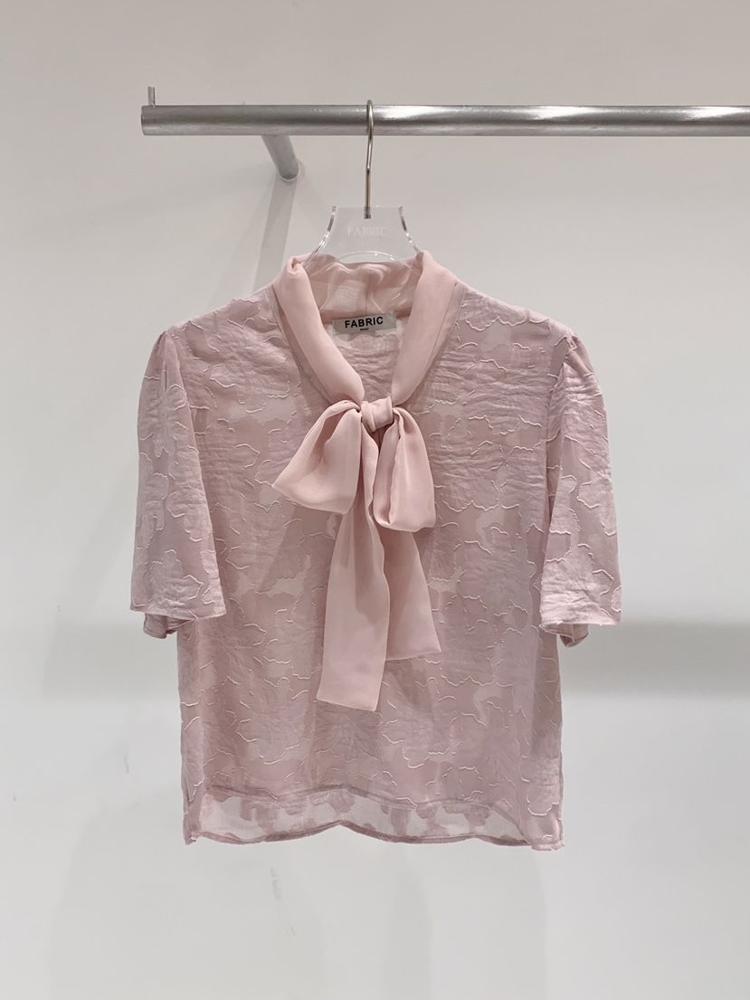 FABRIC韓國東大門代購女裝新品26春夏職業推薦襯衫蕾絲衫FABRIC襯衫/蕾絲衫