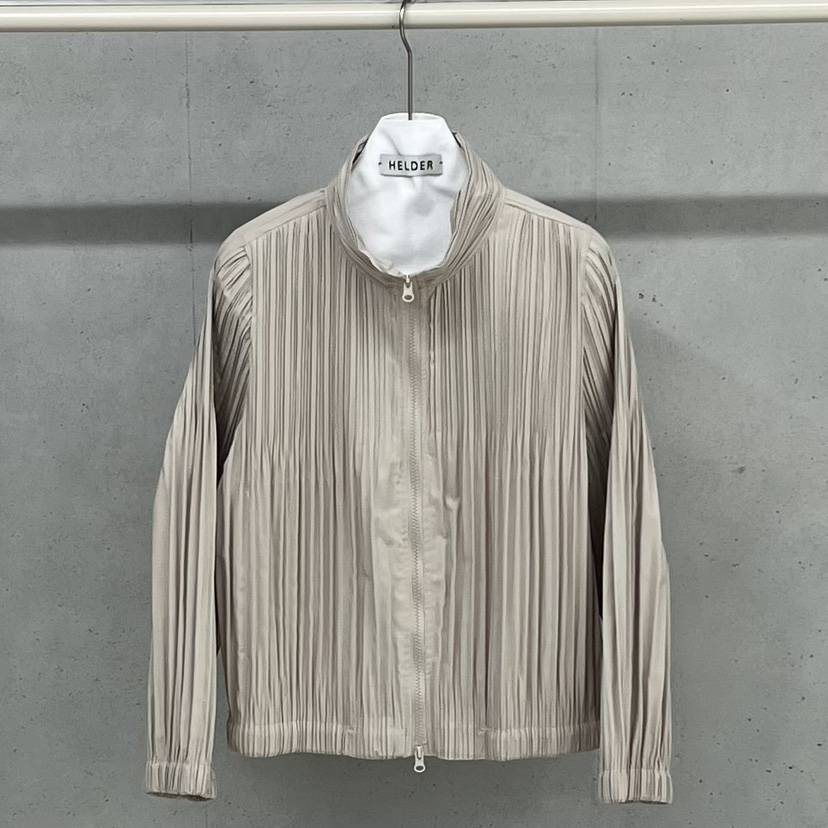HELDER-P韓國直郵實拍女裝新品熱賣時尚26春夏夾克高領褶裥HELDER夾克