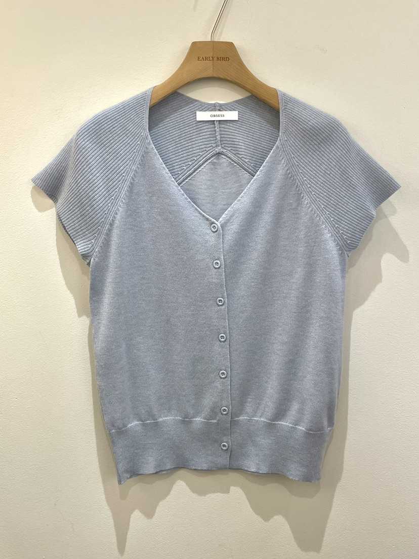 OBSESS韓國東大門直郵女士新款熱賣職業人氣時尚26春夏針織衫OBSESS/EARLY BIRD針織衫