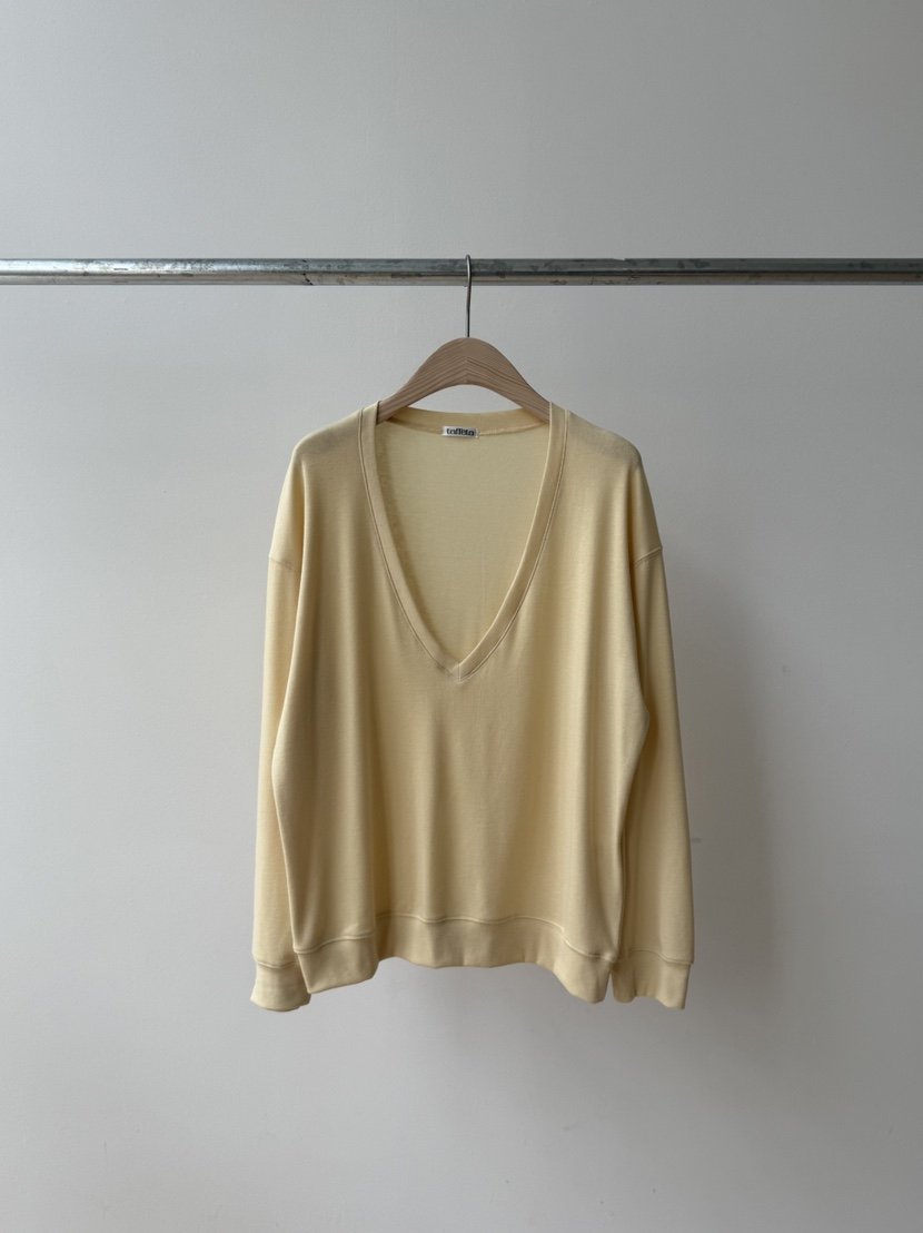 TAFFETA/MURET韓國直郵實拍女士新品時尚推薦休閑衛衣V領TAFFETA/MURET衛衣