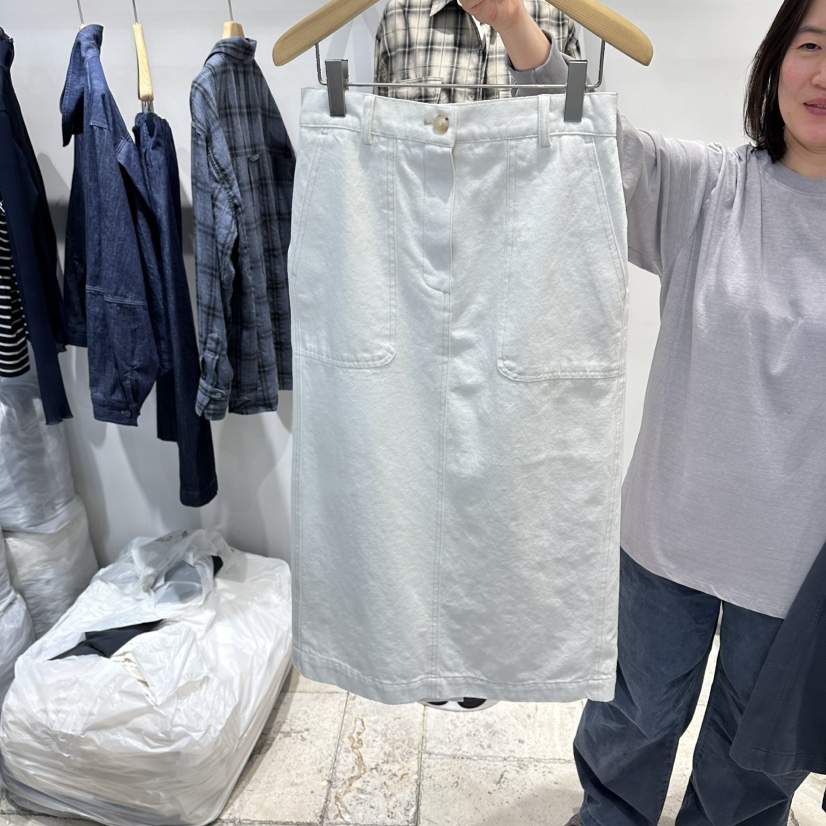 MAJDAN韓國直郵女裝新品休閑推薦時尚人氣職業26春夏長裙MAJDAN長裙