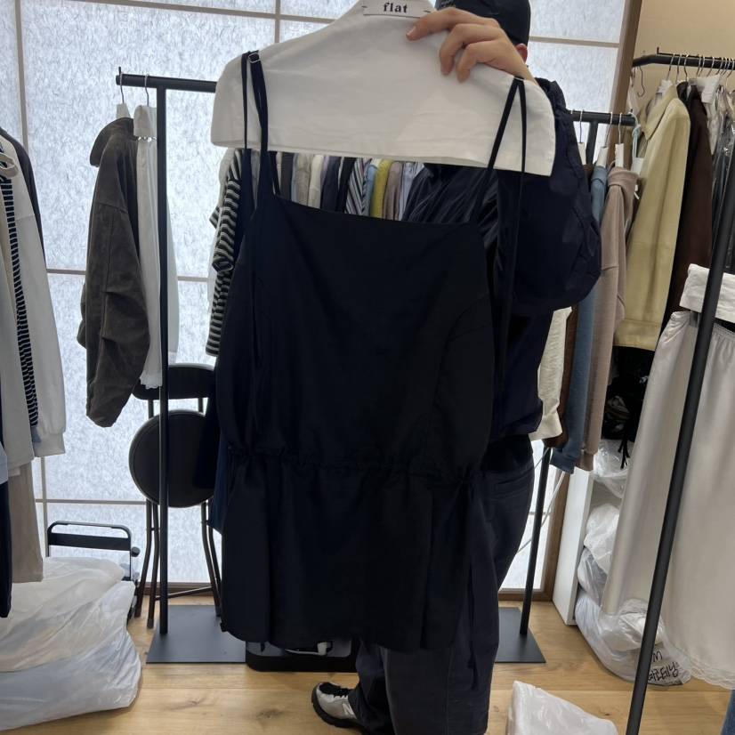 FLAT韓國東大門直郵女裝新款休閑職業時尚吊帶背心不含內搭FLAT吊帶/背心