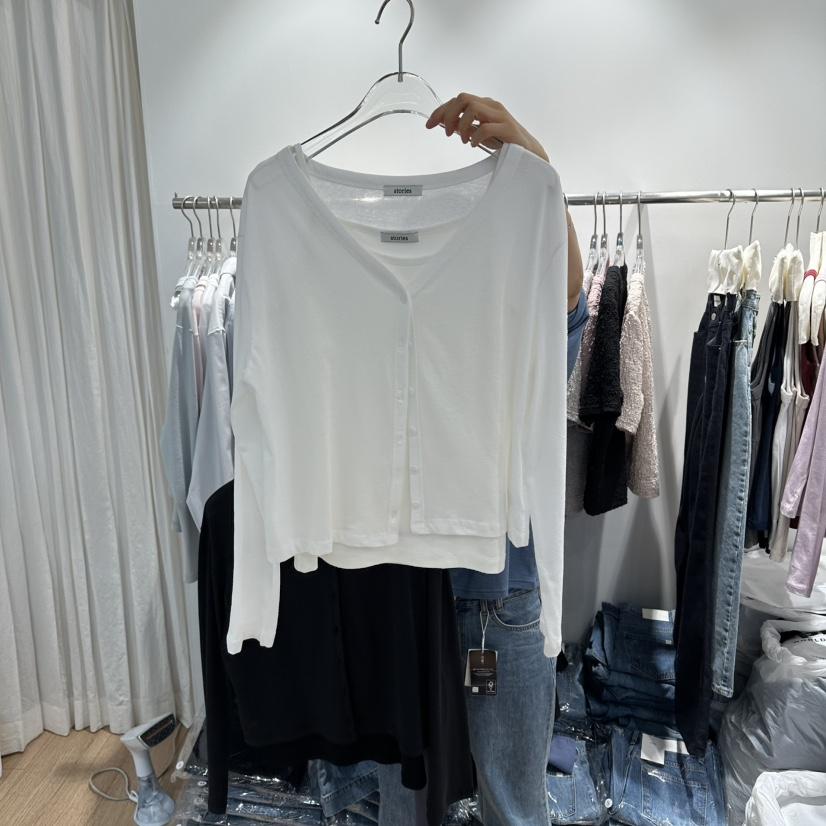 STORIES韓國直郵實拍女裝新品26春夏推薦職業休閑套裝棉布STORIES套裝