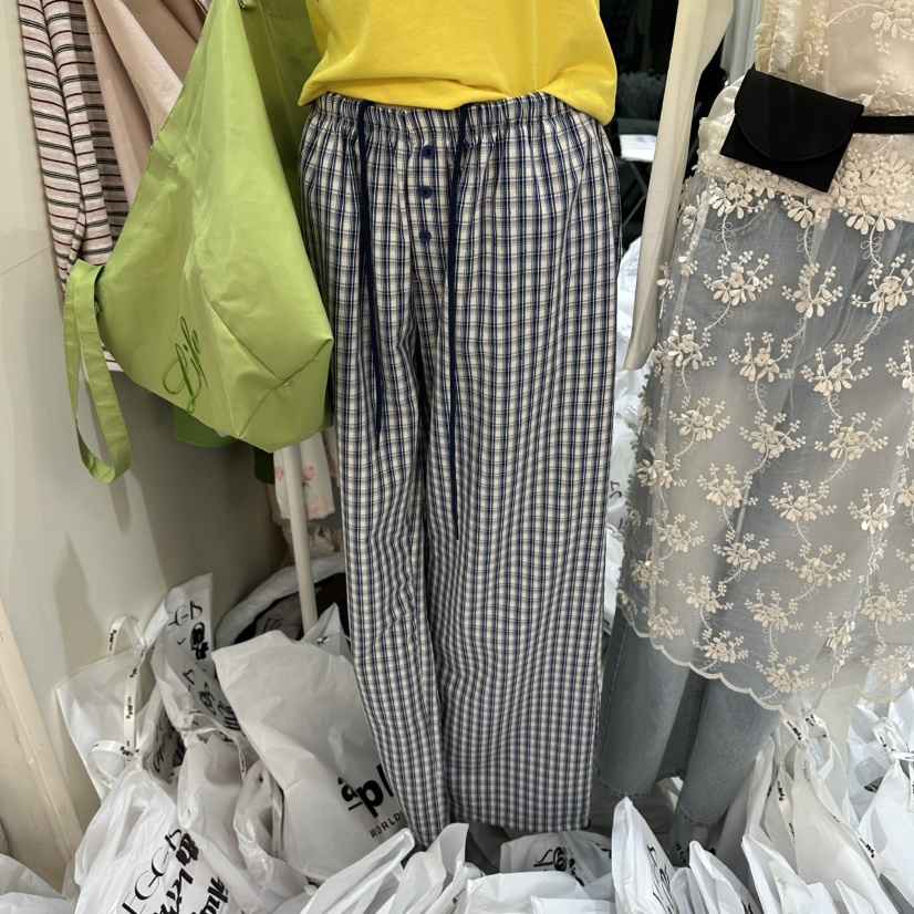 EGG IS韓國東大門代購女士新品推薦時尚職業人氣26春夏休閑褲EGG IS休閑褲