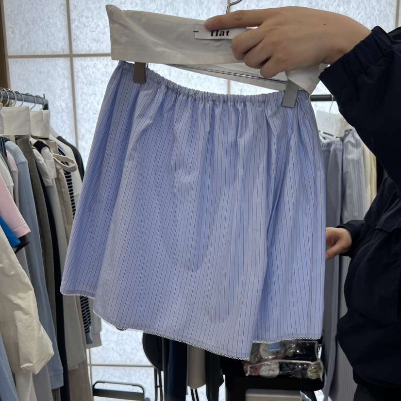 FLAT韓國代購女士新款推薦職業休閑熱賣時尚26春夏人氣短裙FLAT短裙