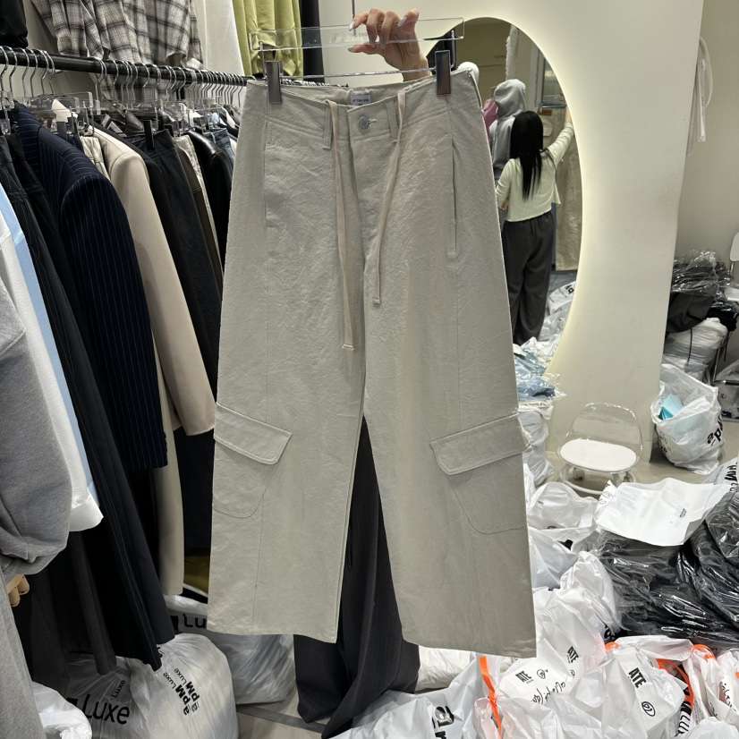 AT THE END韓國直郵實拍女士新品人氣熱賣時尚休閑休閑褲AT THE END休閑褲