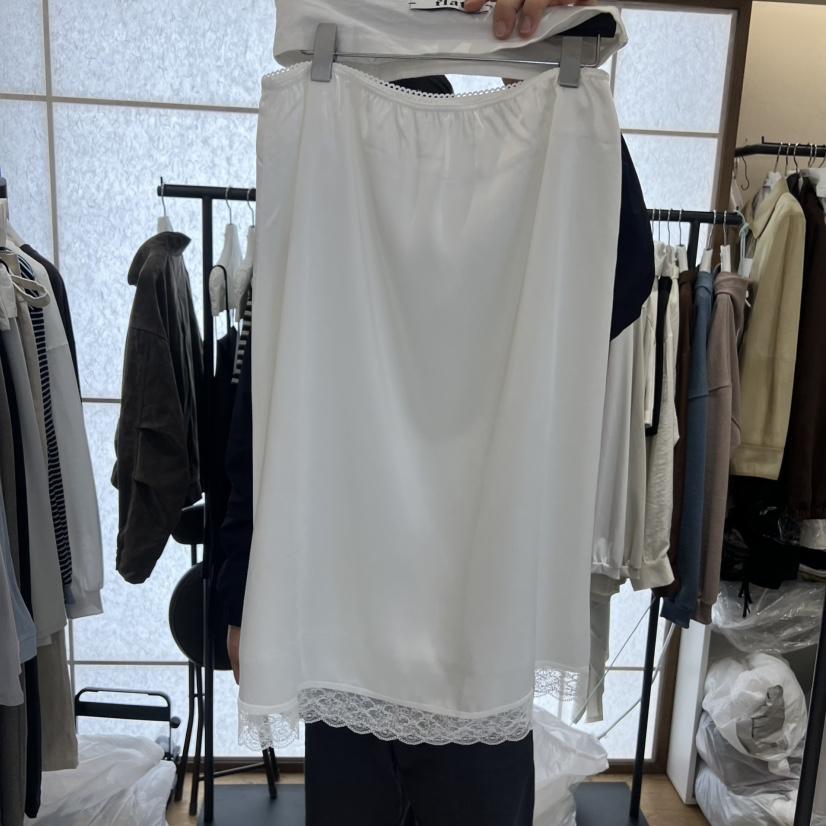 FLAT韓國東大門代購女裝新款休閑26春夏推薦半身裙中短裙FLAT半身裙/中短裙