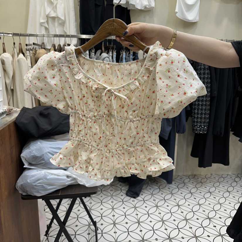 BAMBOLINA韓國東大門代購女裝新品人氣職業休閑襯衫蕾絲衫BAMBOLINA襯衫/蕾絲衫