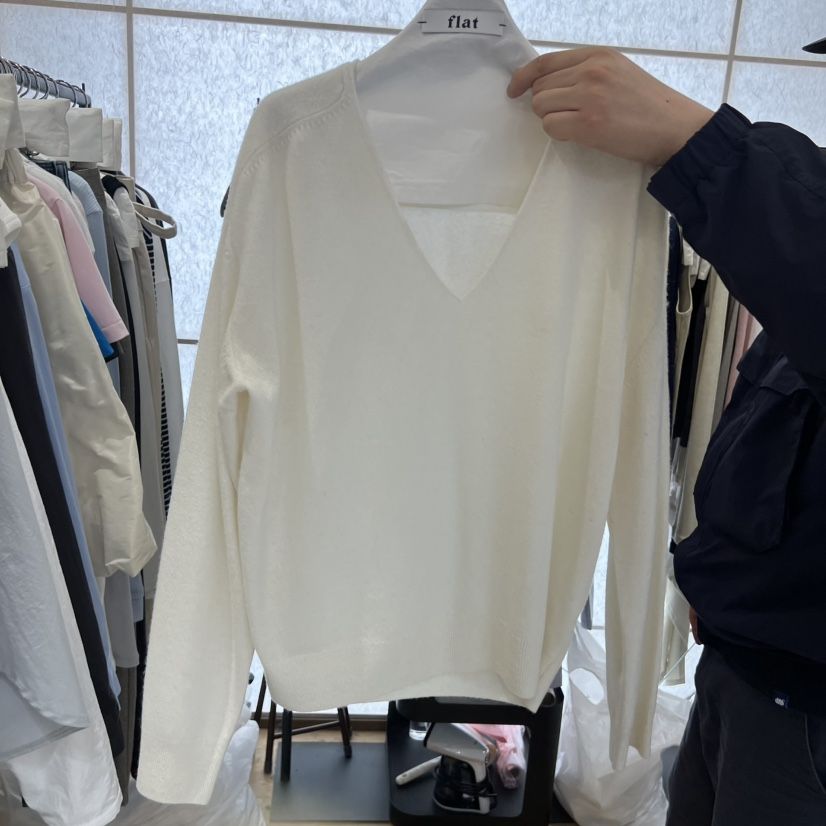 FLAT韓國直郵實拍女裝新款人氣時尚推薦休閑熱賣26春夏針織衫FLAT針織衫