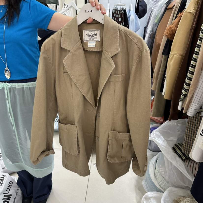 EGG IS韓國直郵女士新款熱賣人氣休閑推薦職業時尚26春夏夾克EGG IS夾克