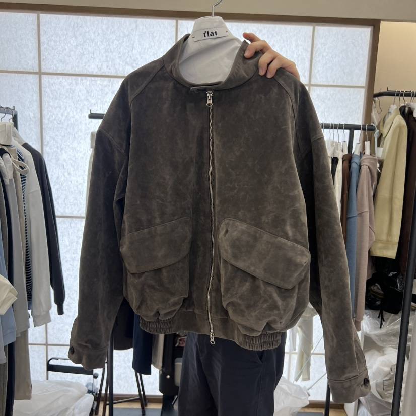 FLAT韓國東大門直郵女裝新品時尚熱賣人氣休閑職業26春夏夾克FLAT夾克