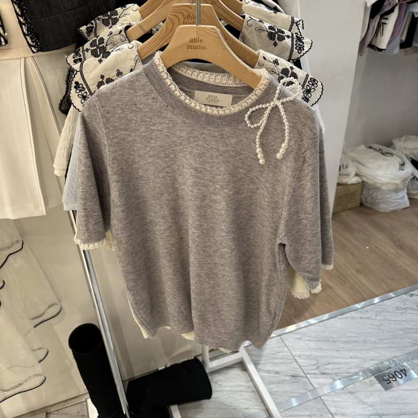 ABLESTUDIO韓國代購女裝新款時尚推薦休閑人氣熱賣針織衫ABLESTUDIO針織衫