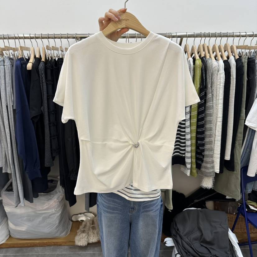 DELIGHT-L韓國直郵女裝新款人氣26春夏休閑職業熱賣推薦T恤DELIGHT-LT恤