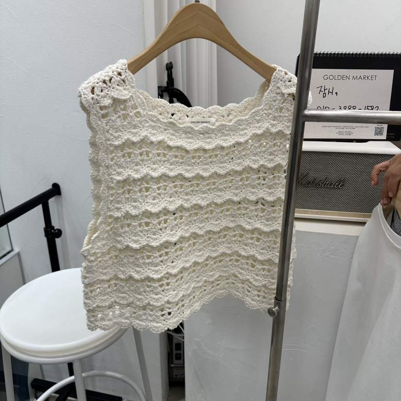 GOLDEN MARKET韓國直郵實拍女裝新品熱賣職業26春夏吊帶背心GOLDEN MARKET吊帶/背心