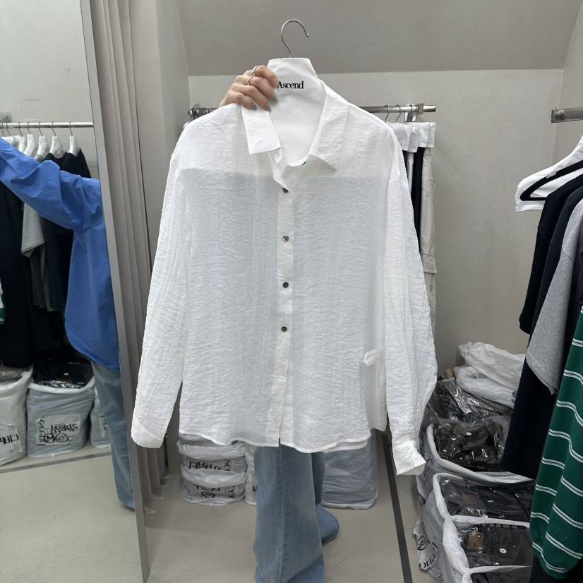 ASCEND韓國直郵女裝新款推薦時尚休閑人氣26春夏襯衫蕾絲衫ASCEND襯衫/蕾絲衫