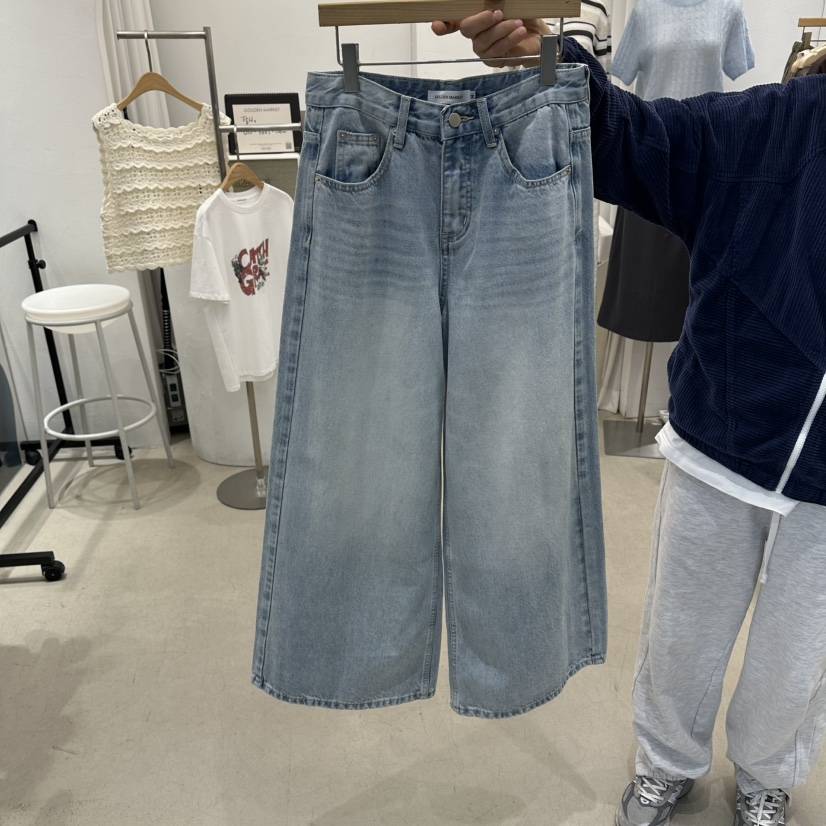 GOLDEN MARKET韓國直郵實拍女裝新品人氣時尚熱賣牛仔褲GOLDEN MARKET牛仔褲