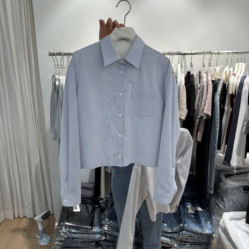 STORIES韓國直郵實拍女裝新品職業26春夏時尚人氣襯衫蕾絲衫STORIES襯衫/蕾絲衫