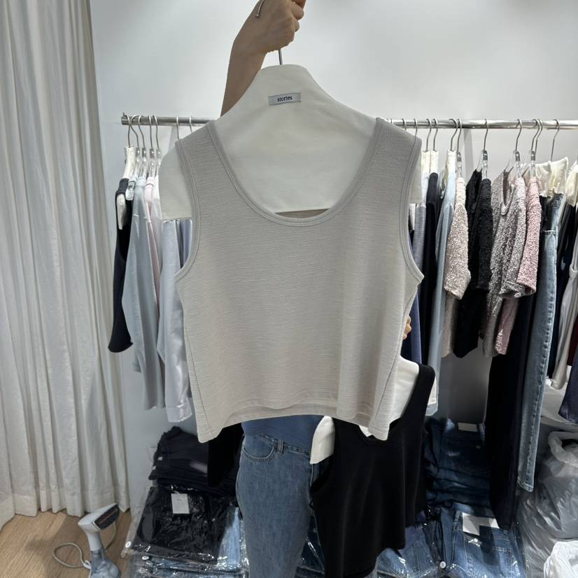 STORIES韓國直郵女裝新款職業熱賣休閑推薦時尚26春夏吊帶背心STORIES吊帶/背心