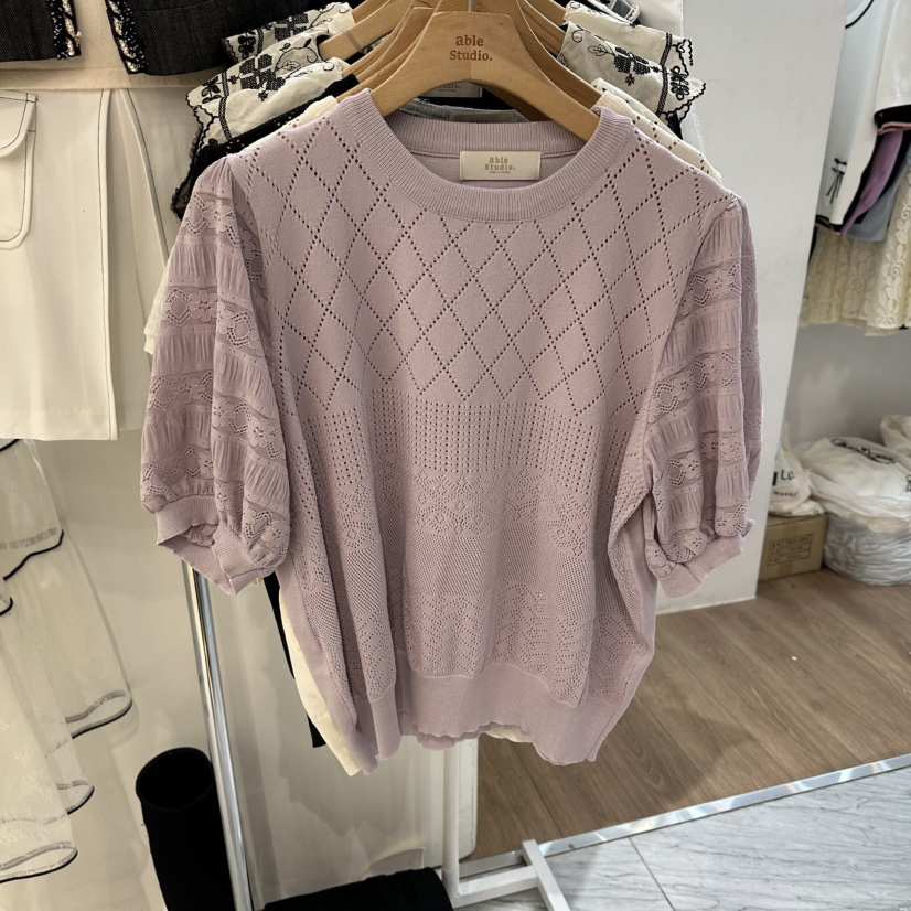 ABLESTUDIO韓國代購女裝新款熱賣職業推薦休閑時尚針織衫ABLESTUDIO針織衫