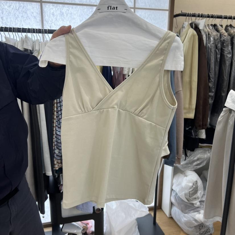 FLAT韓國代購女裝新品職業26春夏推薦時尚吊帶背心不含內搭FLAT吊帶/背心
