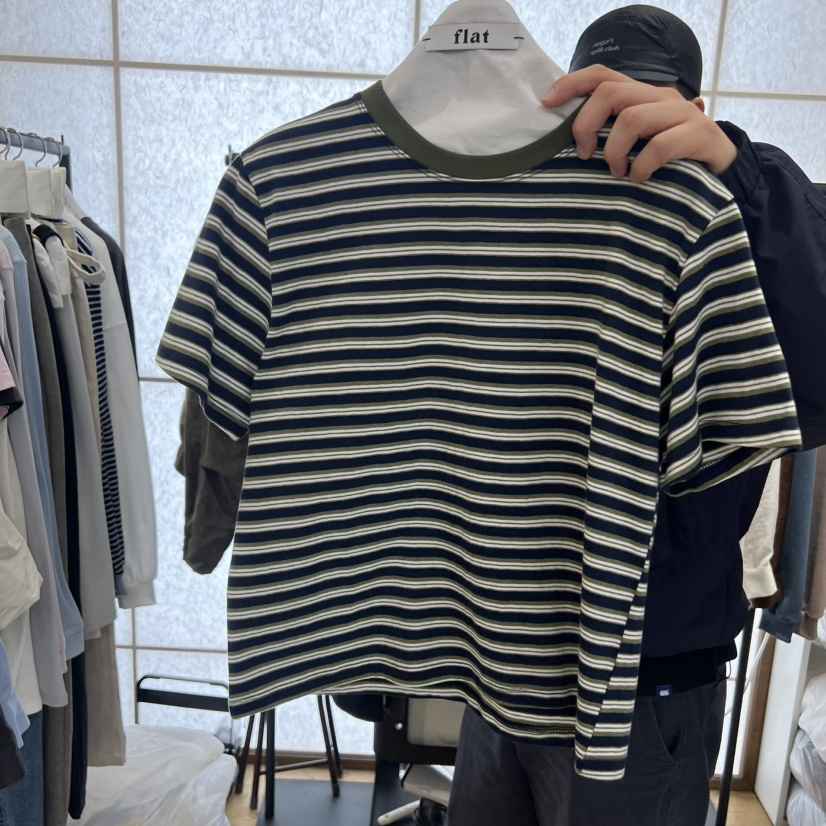 FLAT韓國代購女士新品推薦熱賣26春夏職業人氣休閑時尚T恤FLATT恤