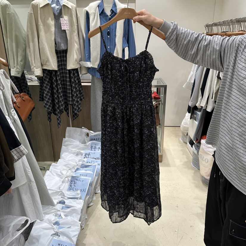 MELO韓國直郵實拍女士新品熱賣人氣職業推薦26春夏連衣裙MELO連衣裙