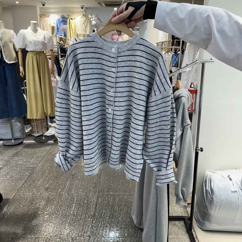 CELINA韓國東大門直郵女裝新品推薦人氣26春夏針織衫寬松開衫CELI_NA針織衫