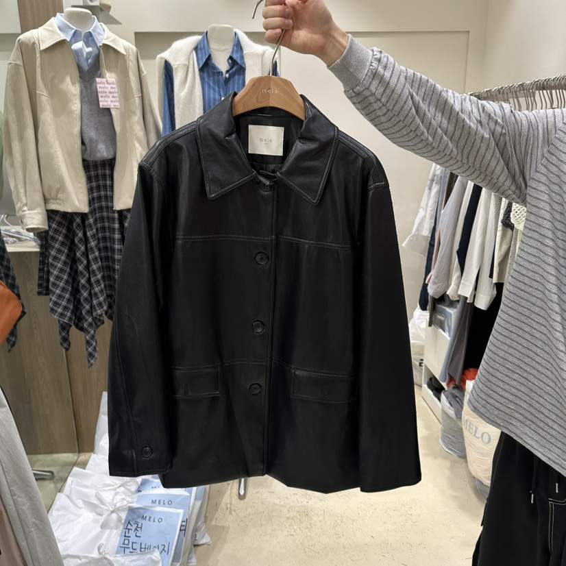 MELO韓國直郵實拍女士新款26春夏休閑人氣熱賣職業時尚夾克MELO夾克