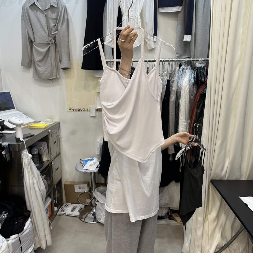 BILLION-L韓國直郵實拍女裝新款26春夏職業休閑吊帶背心BILLION-L吊帶/背心