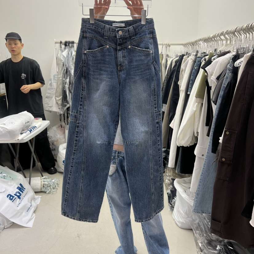 PADO韓國直郵女士新品推薦休閑人氣26春夏時尚職業牛仔褲PADO牛仔褲