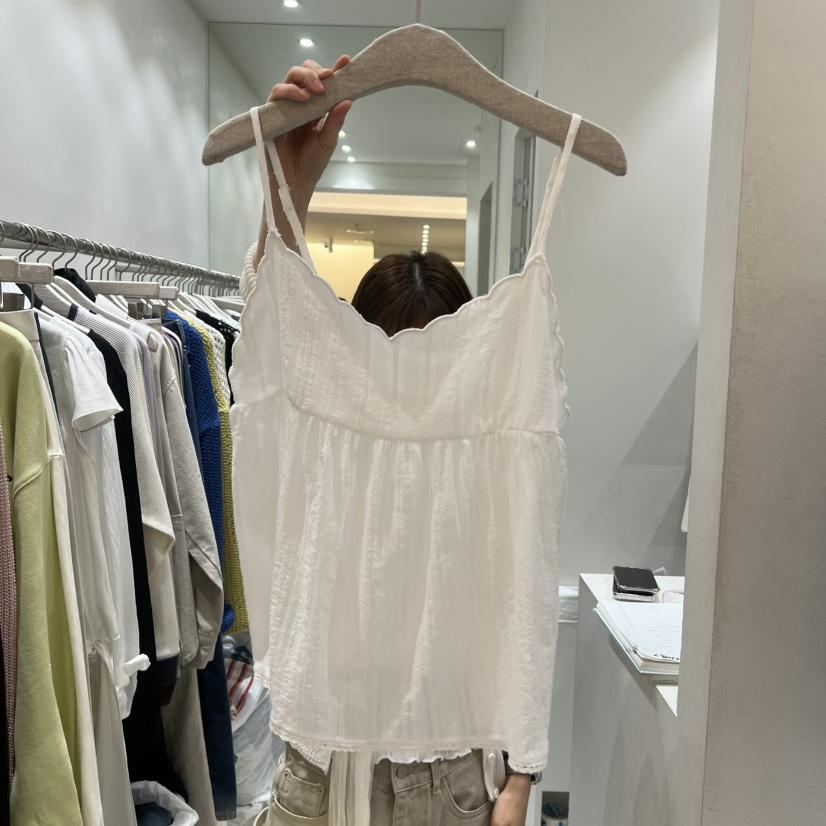 ASOME韓國直郵實拍女士新品人氣時尚吊帶背心不含內搭蕾絲A.SOME吊帶/背心