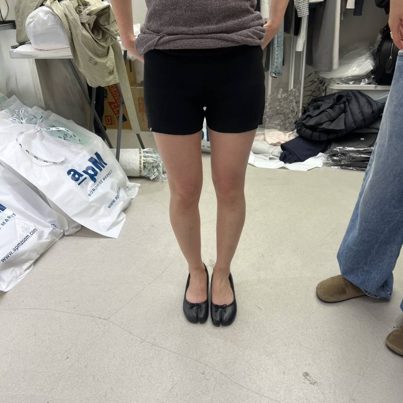 PADO韓國直郵實拍女士新品職業推薦人氣休閑時尚短褲羅紋PADO短褲