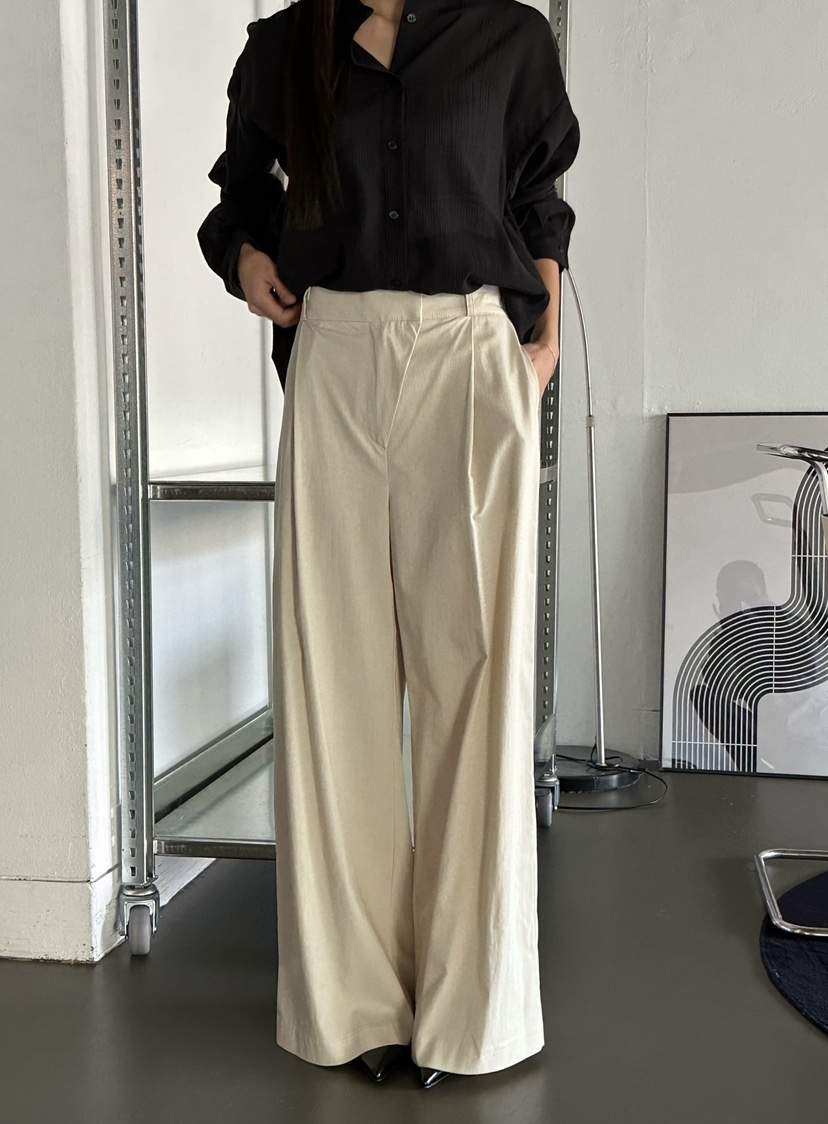 LE VASE韓國東大門直郵女裝新款職業熱賣休閑時尚休閑褲LE VASE休閑褲