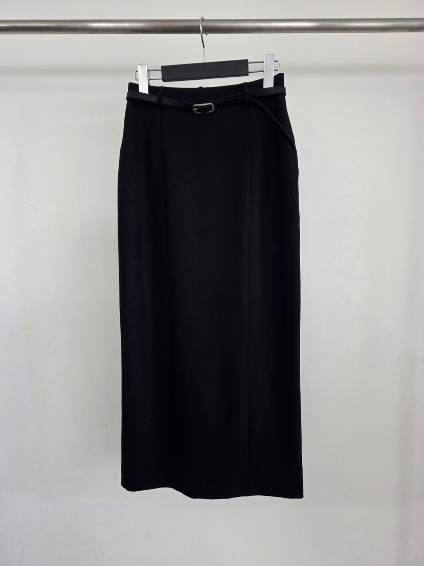 VERANDA韓國代購女士新款人氣時尚職業熱賣休閑長裙不含腰帶VERANDA長裙