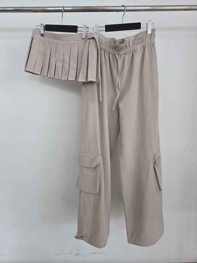 VERANDA韓國代購女裝新品26春夏時尚休閑推薦熱賣裙褲褶裥VERANDA裙褲