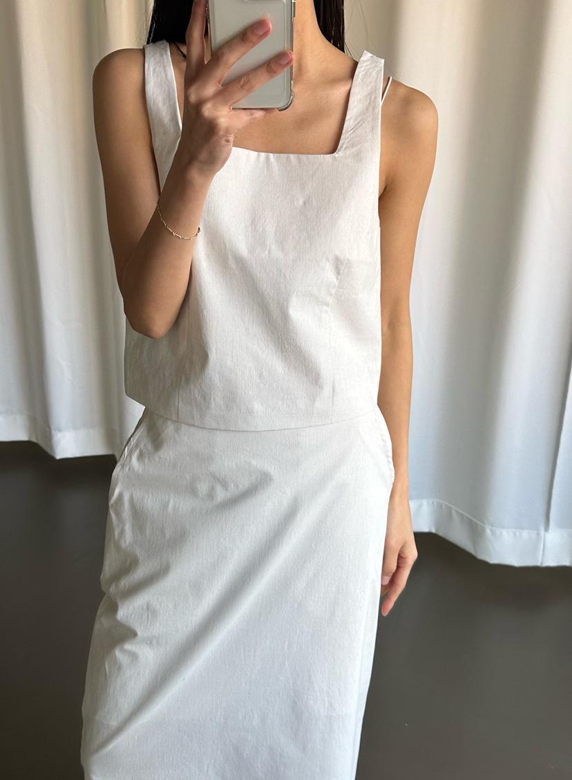 LE VASE韓國直郵女士新款26春夏熱賣人氣推薦休閑吊帶背心LE VASE吊帶/背心