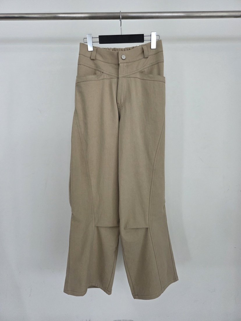 VERANDA韓國直郵實拍女裝新品職業26春夏推薦時尚休閑褲棉VERANDA休閑褲