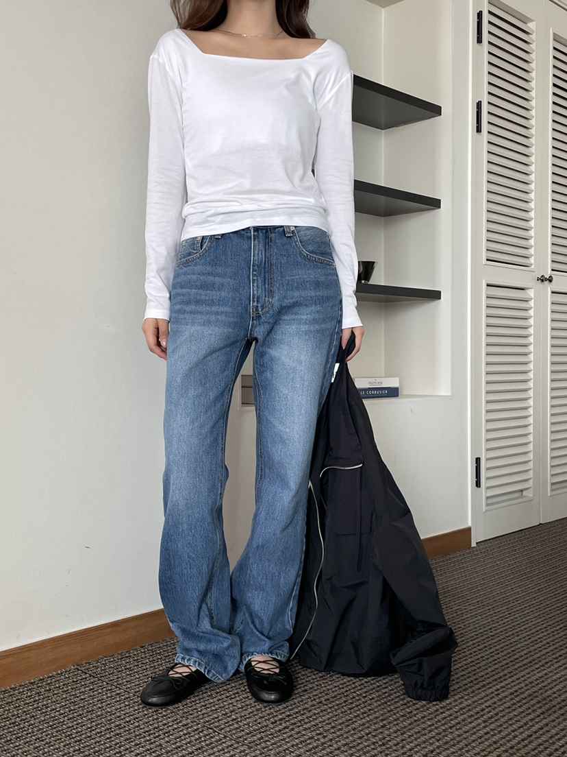 ATHEA東大門代購女裝新款人氣推薦熱賣26春夏休閑職業牛仔褲ATHEA牛仔褲