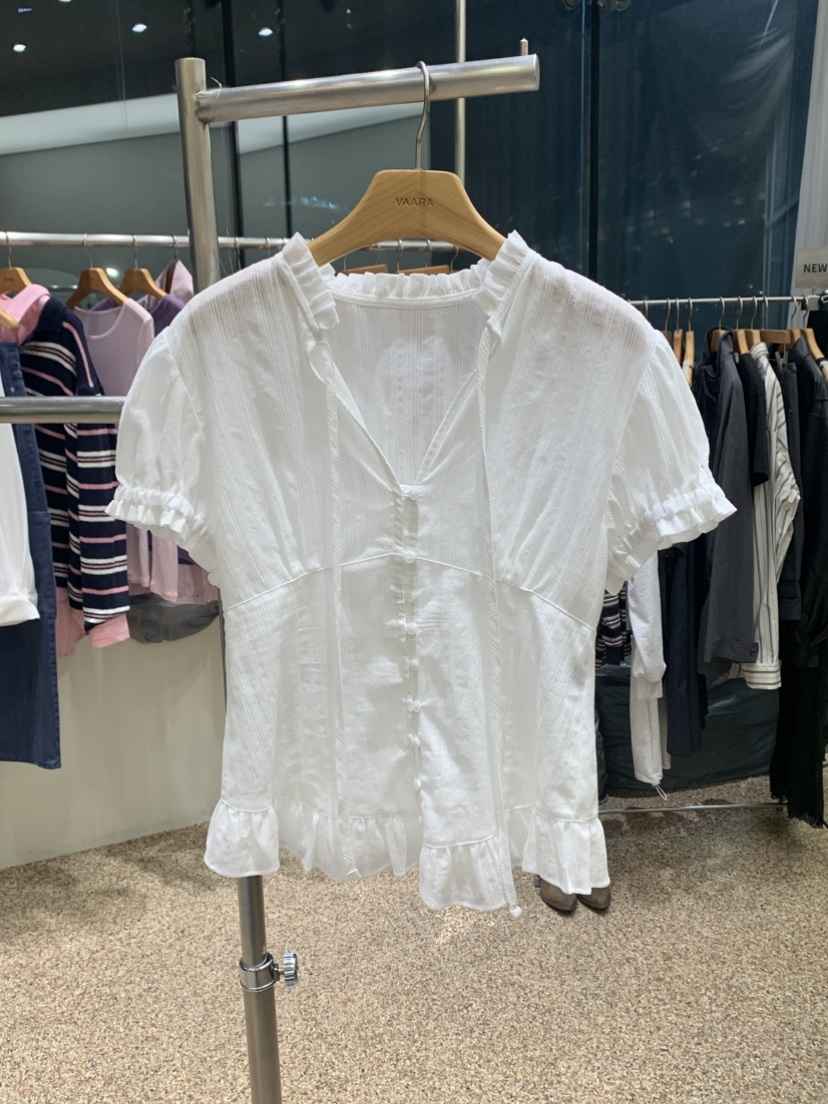 VAARA東大門直郵女士新品時尚熱賣推薦職業人氣襯衫蕾絲衫VAARA襯衫/蕾絲衫